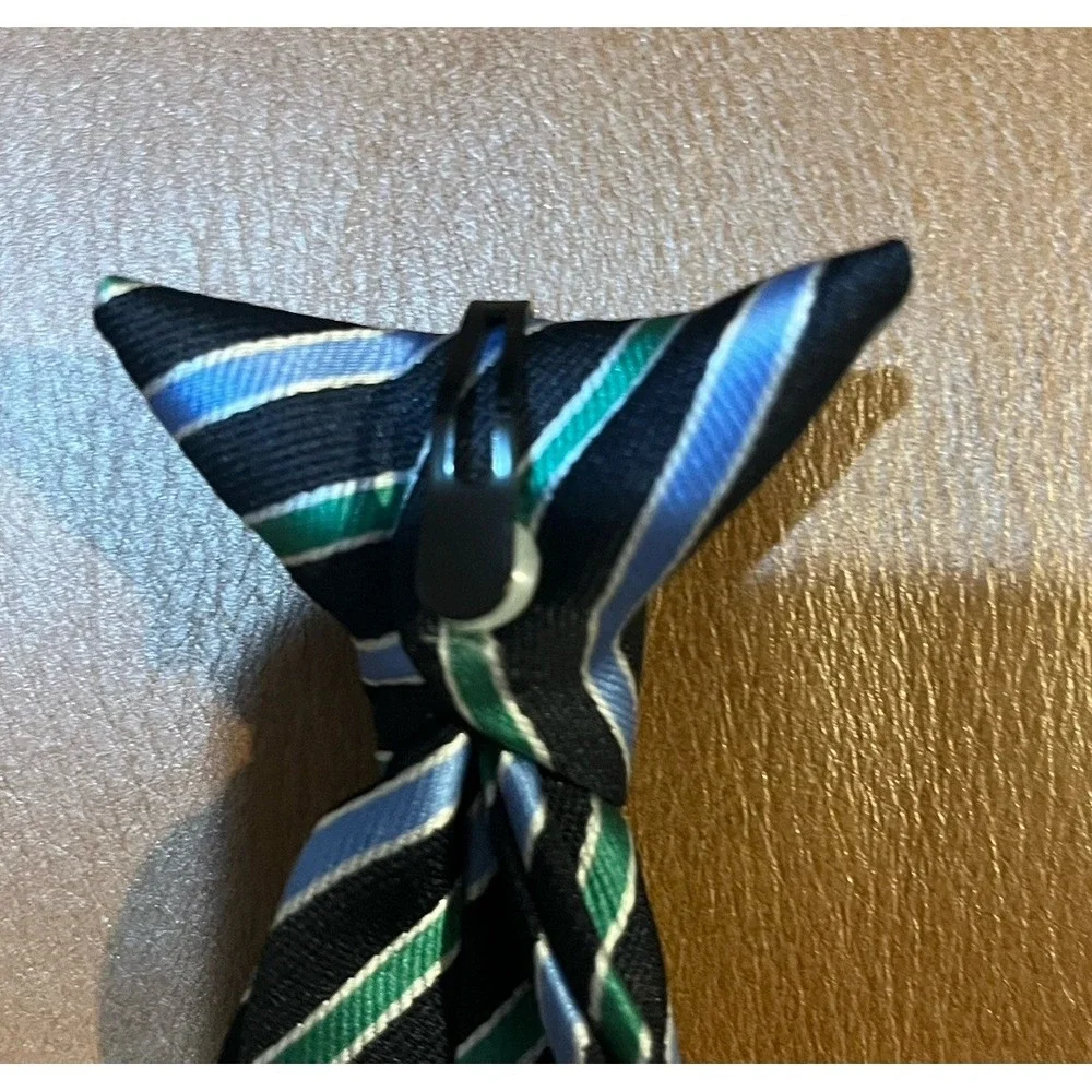 Boys Pre-Tied Ties Lot of 5 Clip On Adjustable Strap Dress Church School Wedding